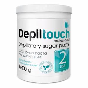 Depiltouch Professional: Сахарная паста для депиляции №2 Мягкая, 1600 гр