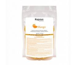 Kapous Depilations: Гелевый воск в гранулах с ароматом "Манго", 400 гр