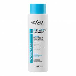 Aravia Professional: Шампунь увлажняющий для восстановления сухих обезвоженных волос (Hydra Pure Shampoo)