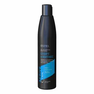 Estel Curex Active: Шампунь-гель для  волос и тела “Спорт и Фитнес", 300 мл