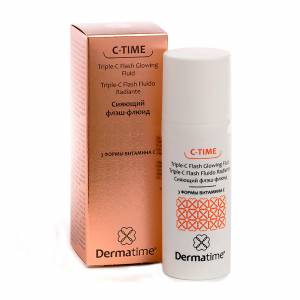 Dermatime C-Time: Сияющий флэш-флюид (Triple-C Flash Glowing Fluid), 50 мл
