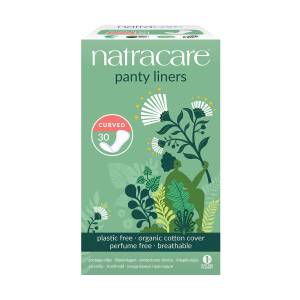 Natracare: Прокладки натуральные на каждый день "Закругленные" (органический хлопок), 30 шт