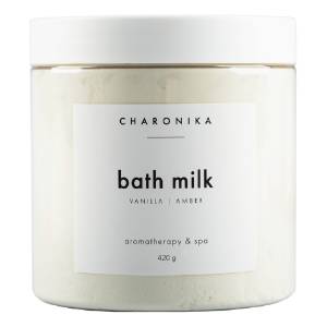Charonika: Молоко для ванны ваниль/амбра (Bath Milk Vanilla/Amber), 420 гр