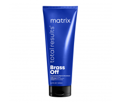 Matrix Total Results Brass Off: Восстанавливающая маска «Холодный Блонд» (Color Obsessed Custom Neutralization Mask), 200 мл