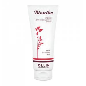 Ollin Professional BioNika: Маска для окрашенных волос «Яркость цвета» (Ollin BioNika For Colored hair), 200 мл