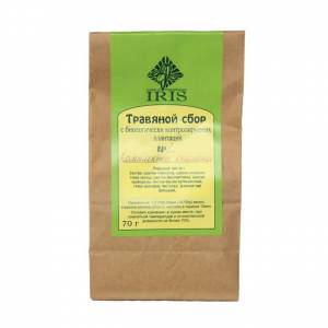 Iris: Травяной чай № 1 "Комплексное очищение", 70 гр