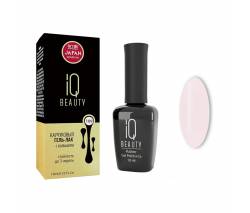 IQ Beauty: Гель-лак для ногтей каучуковый #109 Happy toad (Rubber gel polish), 10 мл