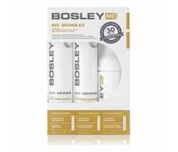 Bosley MD Bos Defence Color Safe: Система для предотвращения истончения и выпадения волос (Starter Pack)