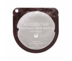 Kocostar: Гидрогелевые патчи для глаз Тропические фрукты Кокос (Tropical Eye Patch Coconut Single), 2 шт