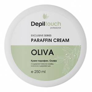 Depiltouch Exclusive series: Крем-парафин Олива (Paraffin cream Olive), 250 мл