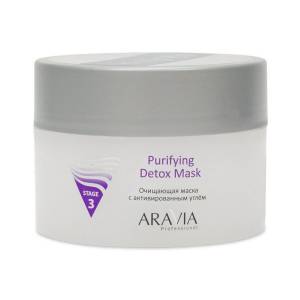 Aravia: Очищающая маска с активированным углем Purifying Detox Mask, 150 мл