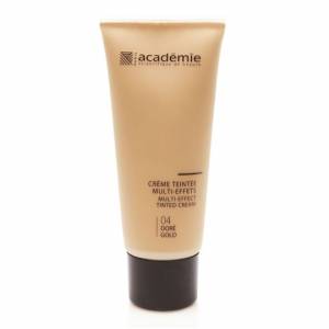Academie макияж: Тональный крем мульти-эффект № 4 Золотистый (Multi-effect Tinted Cream 04 Golden), 40 мл