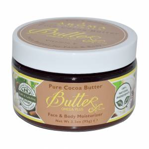 Aroma Naturals: Масло какао твердое (Pure Cocoa Butterx), 95 гр