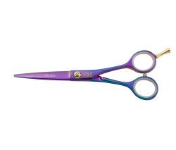Mizukar: Филировочные ножницы парикмахерские пурпурные (PBS-SK36(5.5")purple)