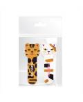 Solomeya: Набор для натуральных и искусственных ногтей: Пилка «Тигренок/Tiger Nail File 180/220 и полировщик для ногтей «Китти»/Kitty Shiner