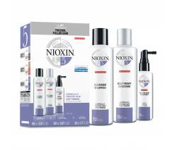 Nioxin Система 5: Универсальный набор (шампунь 150 мл, кондиционер 150 мл, маска 50 мл)
