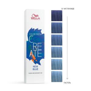 Wella Color Fresh Create: Оттеночная краска для ярких акцентов (ночной синий), 60 гр