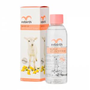 Rebirth: Масло с ланолином, витамином Е и маслом вечерней примулы (Lanolin Oil), 125 мл