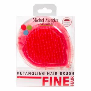 Michel Mercier Travel: Щетка компактная для путешествий для тонких волос (Detangling Brush for Fine hair), 1 шт