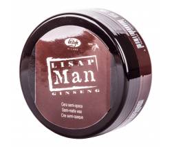 Lisap Milano Man: Матирующий воск для укладки волос для мужчин (Semi-Matte Wax), 100 мл