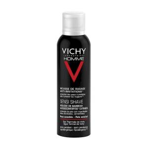 Vichy Homme: Пена для бритья для чувствительной кожи, склонной к покраснению Виши Хом, 200 мл