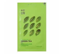 Holika Holika Pure Essence Mask Sheet: Противовоспалительная тканевая маска, зеленый чай (Green Tea), 23 мл