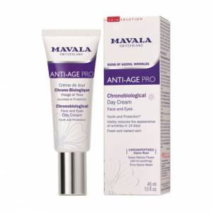 Mavala: Хронобиологический Омолаживающий Дневной Крем (Anti-Age PRO Chronobiological Day Cream), 45 мл