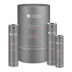 Janssen Cosmetics Platinum care: Набор Face Care c пептидами и коллоидной платиной (Face care set)