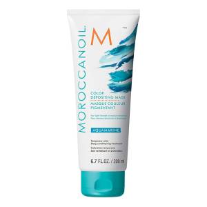 Moroccanoil: Тонирующая маска для волос Аквамарин (Color Depositing Mask Aquamarine)