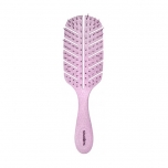Solomeya: Массажная био-расческа для волос Светло-розовая (Scalp Massage Bio Hair Brush Light pink), 1 шт