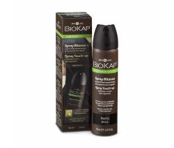 BioKap: Средство оттеночное для закрашивания отросших корней волос (тон черный) (Spray Touch-Up Black), 75 мл