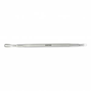 Metzger: Косметологический инструмент PC-890 Петля двухсторонняя, ручка четырехгранная 117 мм