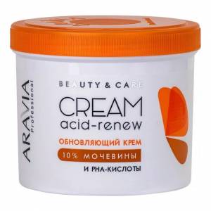 Aravia Professional: Обновляющий крем с PHA-кислотами и мочевиной 10% (Acid-Renew Cream), 550 мл