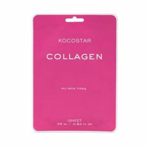 Kocostar: Анти-эйдж маска с Коллагеном для эластичности и упругости кожи (Collagen mask), 1 шт
