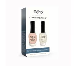 Trind: Набор для защиты ногтей (Keratin Treatment Set)