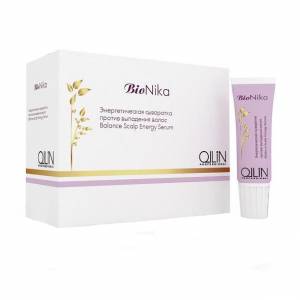 Ollin Professional BioNika: Энергетическая сыворотка против выпадения волос (Balance Scalp Energy Serum), 6 шт по 15 мл