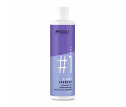 Indola Haircare Color: Нейтрализующий шампунь для волос с содержанием Пурпурных Пигментов (Silver Shampoo), 300 мл