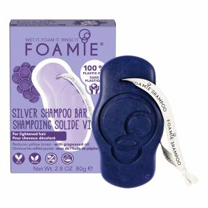 Foamie: Твердый шампунь для светлых волос (Silver Linings), 80 гр