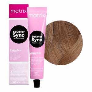 Matrix Color Sync Pre-Bonded: Краска для волос 8N светлый блондин (8.0), 90 мл