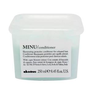 Davines Minu: Защитный кондиционер для сохранения косметического цвета волос (Illuminating protective conditioner), 250 мл