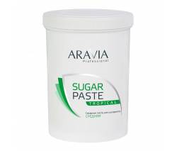 Aravia Professional: Сахарная паста для депиляции "Тропическая" средней консистенции, 1500 гр