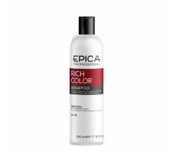 Epica Rich Color Шампунь для окрашенных волос с маслом макадамии и экстрактом виноградных косточек, 300 мл