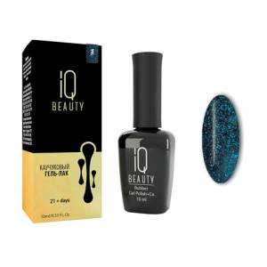 IQ Beauty: Гель-лак для ногтей каучуковый #144 Epic Frida (Rubber gel polish), 10 мл