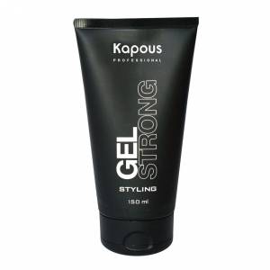 Kapous Styling: Гель для волос сильной фиксации Gel Strong, 150 мл