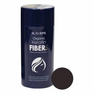 H Airspa Hair Building Fibers: Волокна кератиновые средне-коричневые (Medium Brown), 28 гр