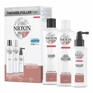 Nioxin Система 3: Набор (шампунь 150 мл, кондиционер 150 мл, маска 50 мл)