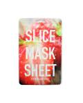 Kocostar: Маска-слайс для лица "Клубника" (Slice Mask Sheet Strawberry), 20 мл