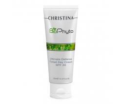 Christina Bio Phyto: Дневной крем «Абсолютная защита» SPF 20 с тоном (Bio Phyto Ultimate Defense Tinted Day Cream SPF 20), 75 мл
