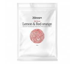 Marespa: Соляной детокс скраб для тела с лимоном и красным апельсином (Lemon & Red Orange), 200 гр