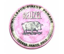 Reuzel: Помада для укладки волос, розовая банка (Pomade Grese Heavy Hold), 113 гр